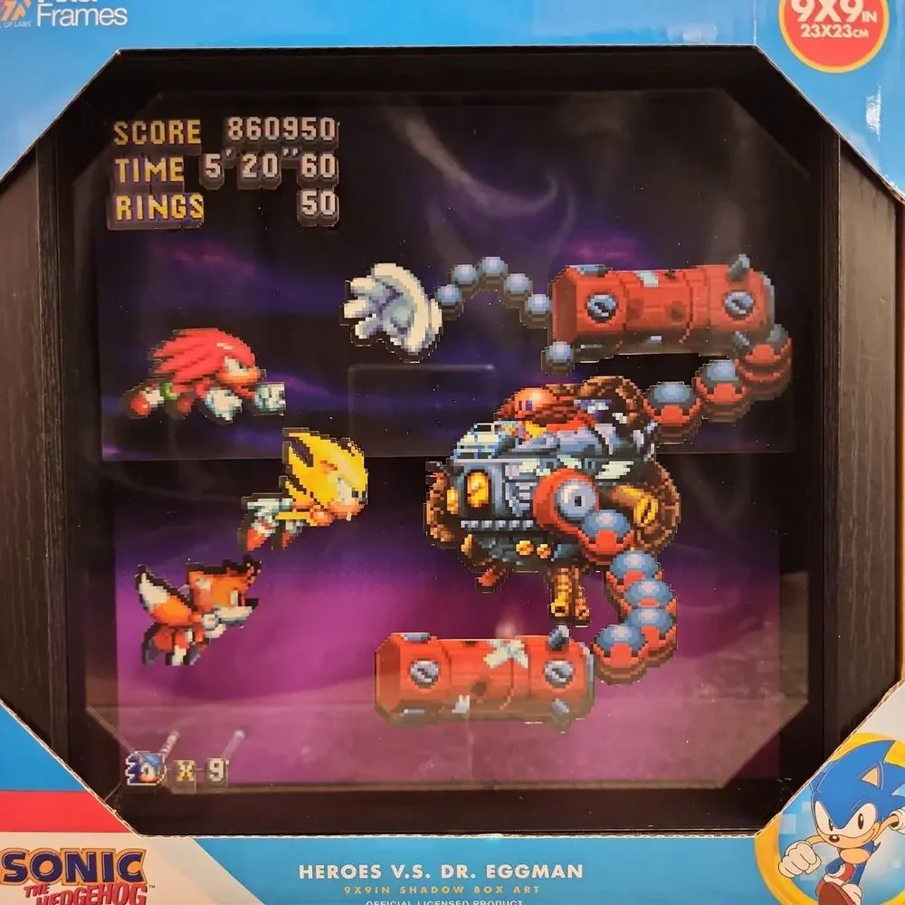 Pixel Frames - Sonic The Hedgehog, Heroes (NEW) 9